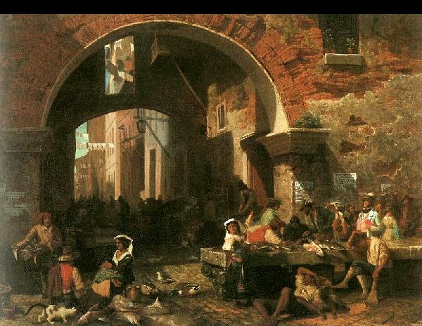 Albert Bierstadt The Arch of Octavius
